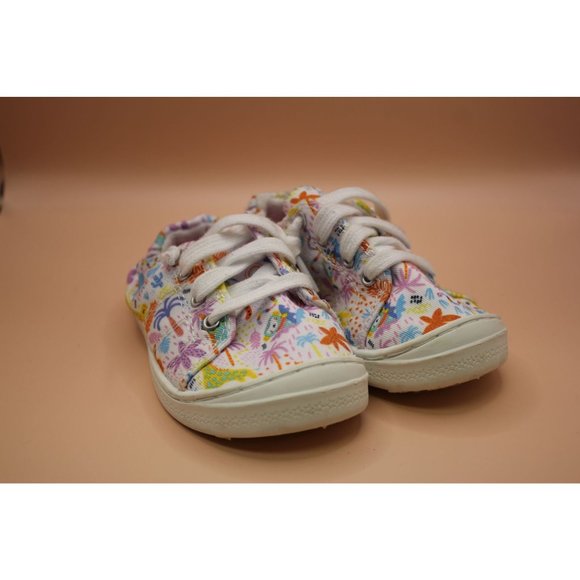 Wonder Nation Slide on Sneakers  9 Wonder Nation slide on sneakers with tropical - Picture 2 of 9
